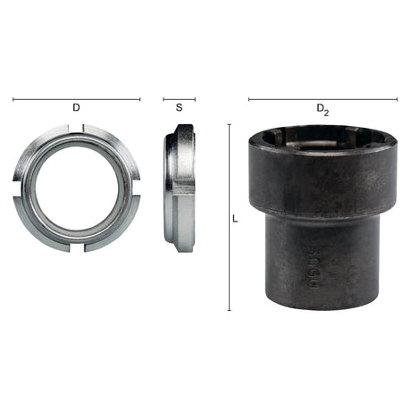 Chei tubulare pentru piulite cu inel autoblocant GUK WODEX WX1996 - sefira.ro
