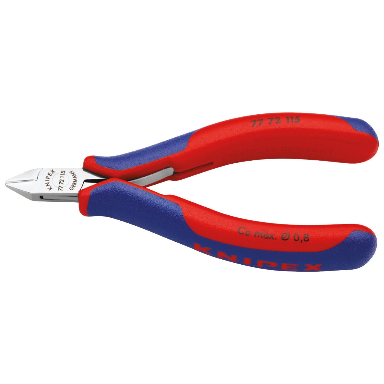 Cutting pliers for electronics and fine mechanics KNIPEX 77 72 115