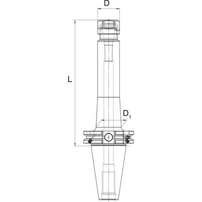 Porttool with collar ER DIN 69871 SK form AD+B EROGLU