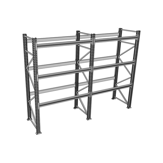 Heavy duty pallet racks