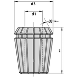 Bucsi elastice ER16 extra precise KERFOLG - sefira.ro
