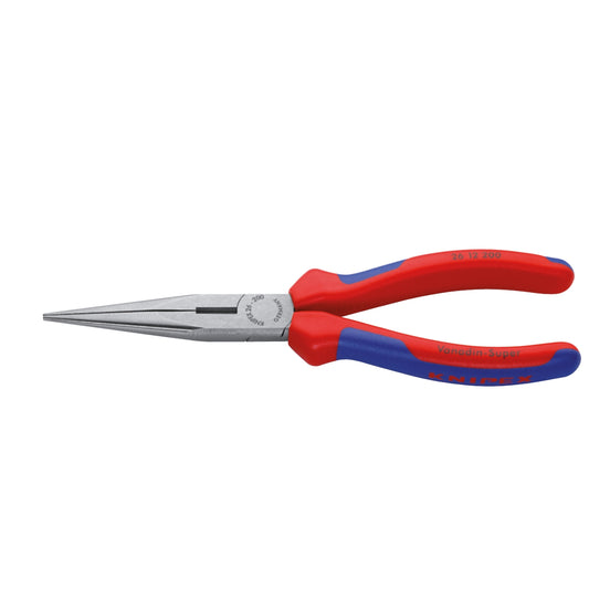 Long nose half round pliers for long mechanics KNIPEX 26 12 200