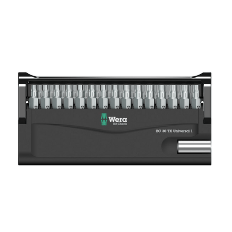 WERA Set Biti 1/4" 30 buc BC 30 TX Universal 1 - sefira.ro