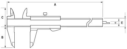 ALPA AB012 vernier caliper