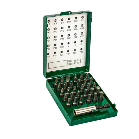 FORTIS Set Biti 1/4" 31 Buc - sefira.ro