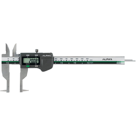 Digital caliper with interchangeable tips ALPA AA176