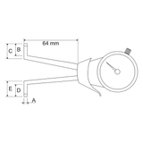 Manometre cu Ceas pentru masuratori interne DELTAS - sefira.ro