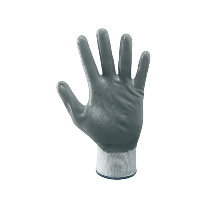 Nitrile coated polyester gloves