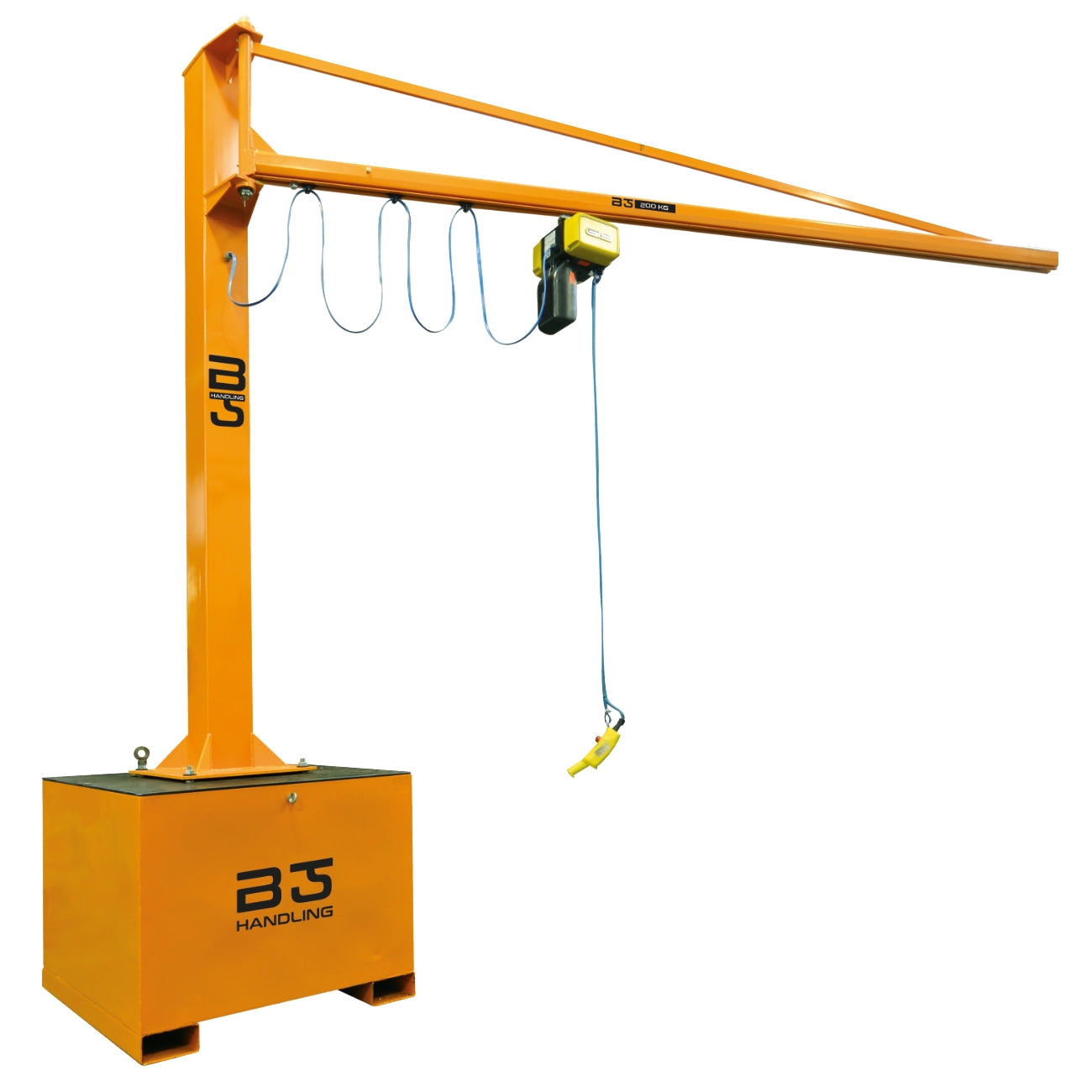 SC mobile jib cranes with palletized base B-HANDLING