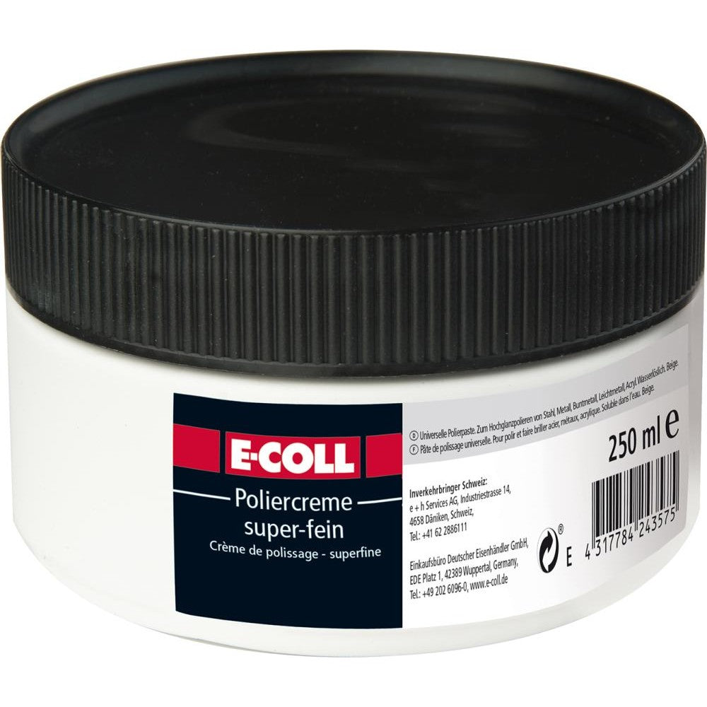Pasta de polisat, super fina, 250ml, bej, E-COLL - sefira.ro