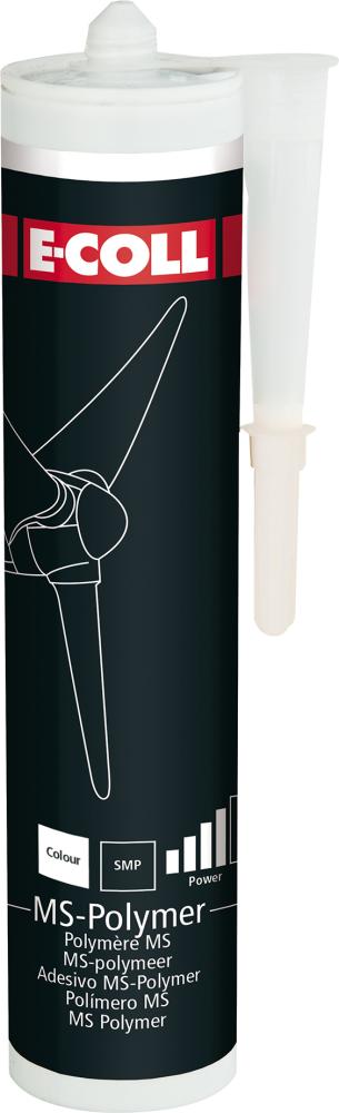 Adeziv pentru constructii MS polimer, cartus 290 ml, transparent, E-COLL - sefira.ro