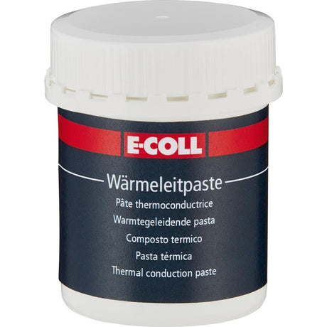 Pasta conductiva termic, cutie 150 ml, alba, E-COLL - sefira.ro