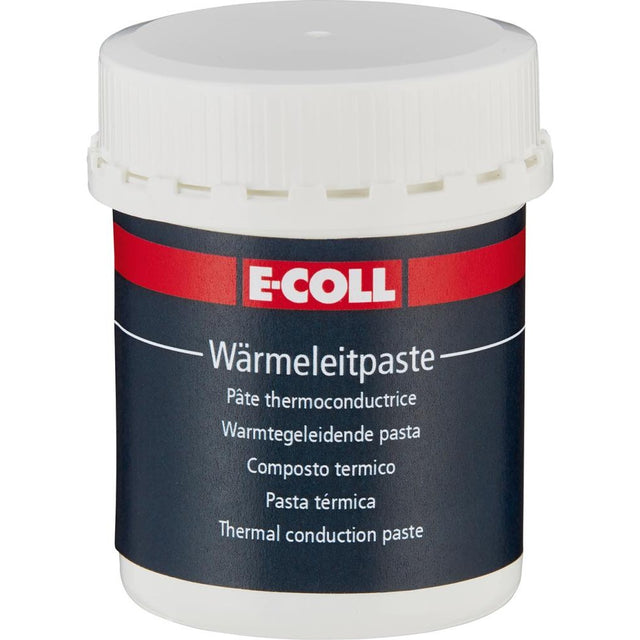 Pasta conductiva termic, cutie 150 ml, alba, E-COLL - sefira.ro