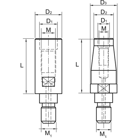Adaptoare pentru freze cu filet TUKOY - sefira.ro