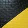 Anti-fatigue mat 0.6mx 0.9m, black/yellow