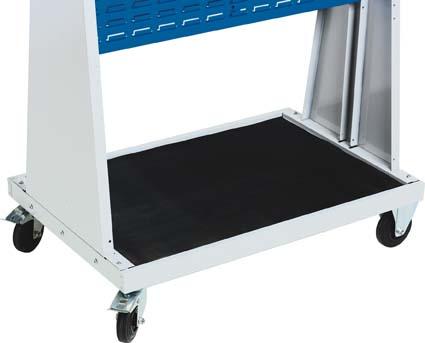 Covoras cauciuc 1000 x 650 mm, pentru carucior mobil Rackplus, BOTT - sefira.ro