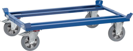 Carucior sasiu pentru paleti simpli si containere cu grilaj, 12000x800mm, 500kg, FETRA - sefira.ro