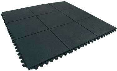 Ergonomic tile carpet 0.9m x 0.9m