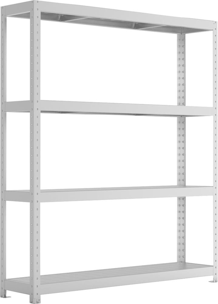 Large zinc-plated shelf 1700x400x1970 hotel shelf