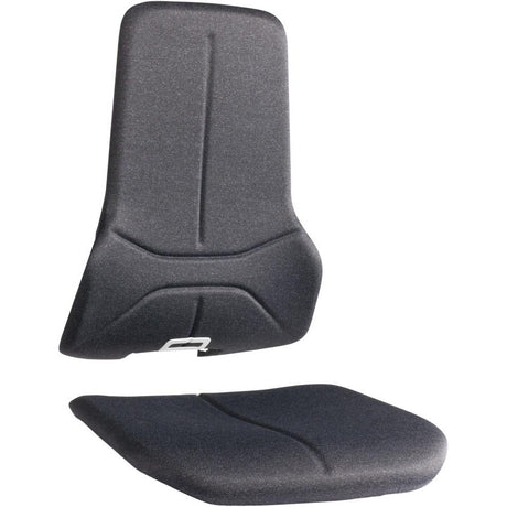 Perne pentru scaunul de lucru ESD Neon, spatar si sezut, tapterie din stofa neagra, BIMOS - sefira.ro