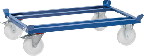 Carucior sasiu pentru paleti simpli si containere cu grilaj, 12000x800mm, 500kg, FETRA - sefira.ro