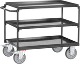 Carucior cu masa, cu placi tip tava, 2 etaje, 850x500mm, FETRA - sefira.ro