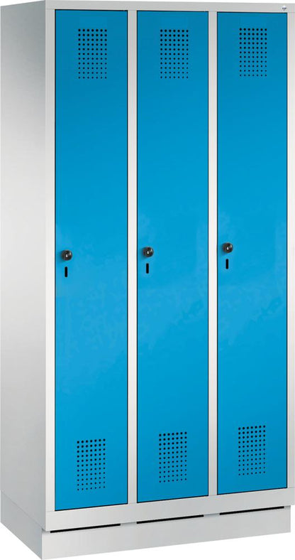 Locker cabinet 7035/5012 with base l 320 1 comp.