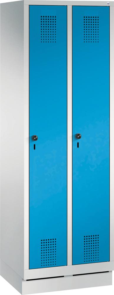 Locker cabinet 7035/5012 with base l 320 1 comp.