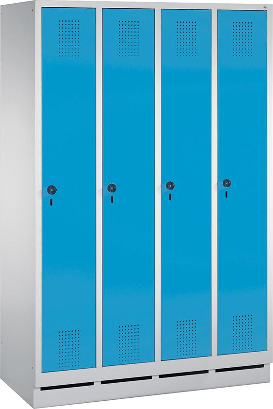 Locker cabinet 7035/5012 with base l 320 1 comp.