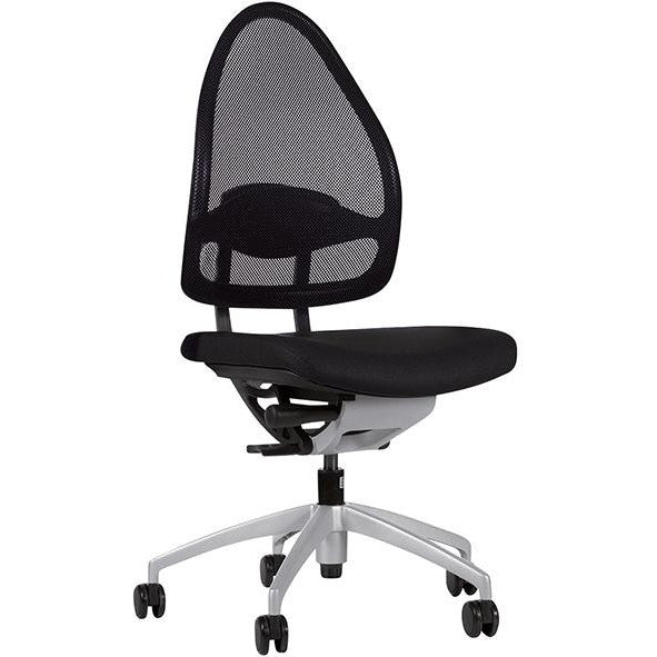 Scaun pivotant de birou model Open Base 10, negru, spatar 600 mm, TOPSTAR - sefira.ro