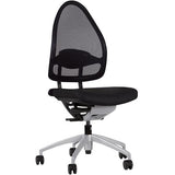 Scaun pivotant de birou model Open Base 10, negru, spatar 600 mm, TOPSTAR - sefira.ro