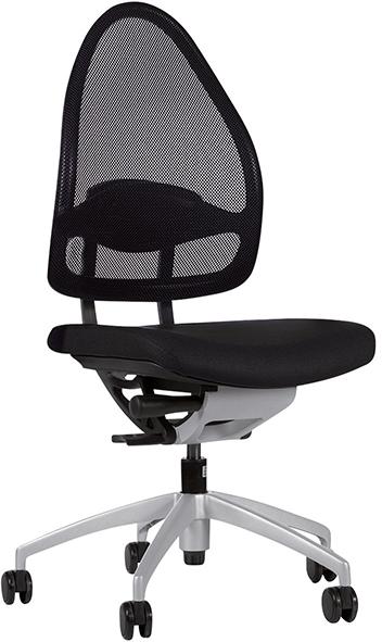 Open Base 10 black swivel chair