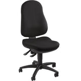 Scaun rotativ de birou model Point 70, negru, spatar 580 mm, reglabil pe inaltime si inclinare, TOPSTAR - sefira.ro