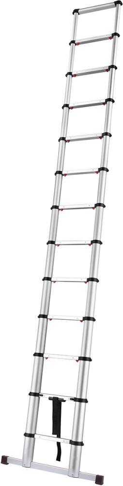 Scara telescopica, 2.93m, 1x10 trepte, FORTIS