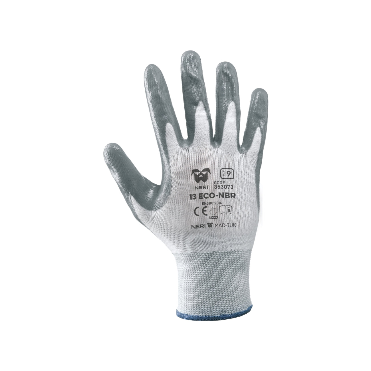 Nitrile coated polyester gloves