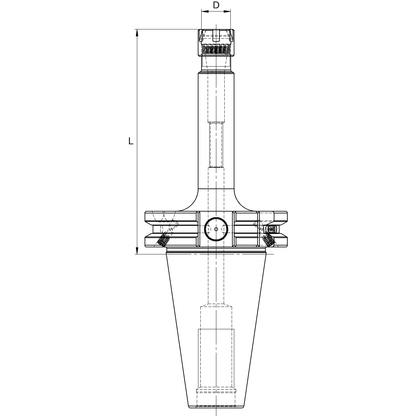 Portschula ER mini DIN 69871 SK AD+B SCHÜSSLER