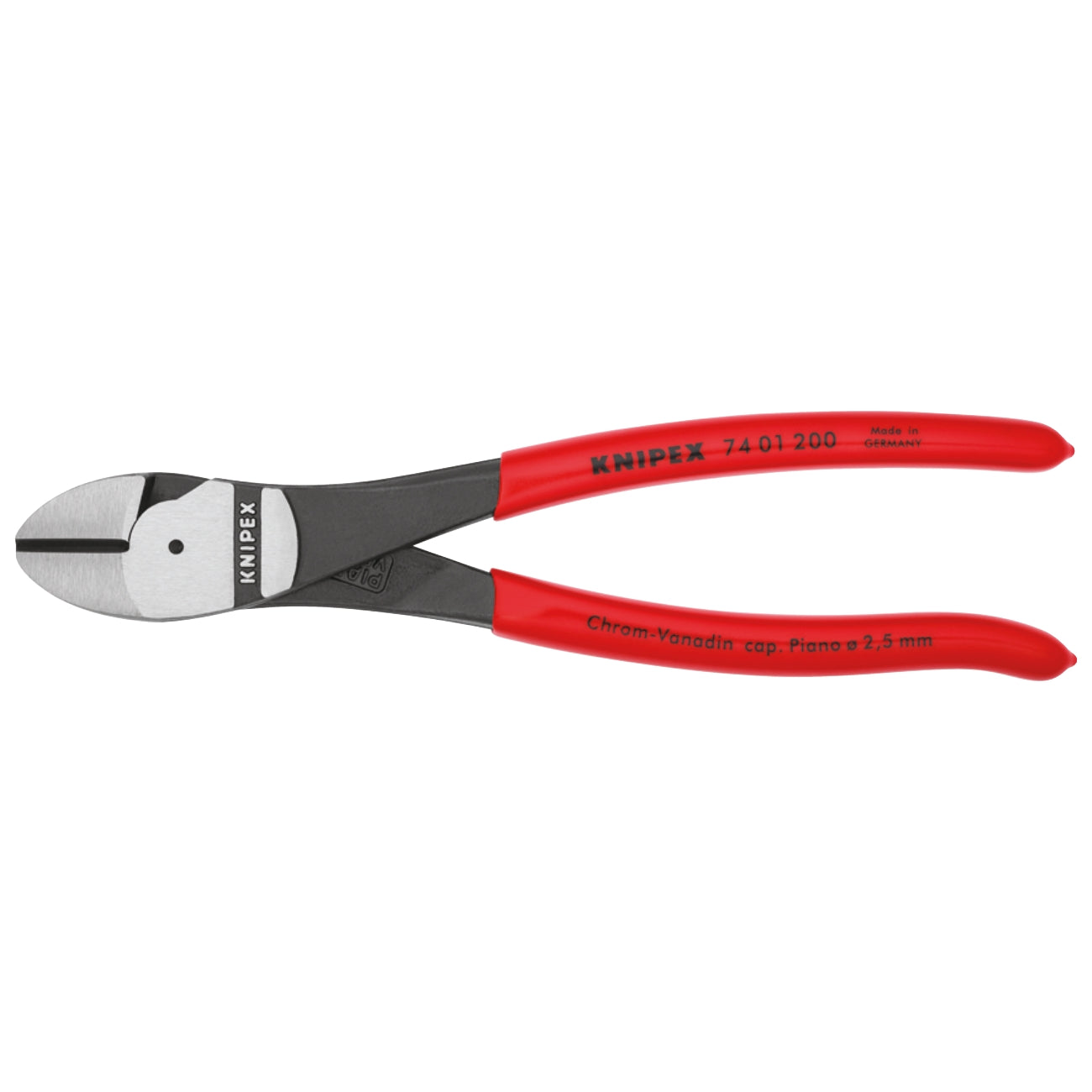 Clesti cu taiere diagonala pentru sarcini grele KNIPEX 74 01 140/160/180/200/250