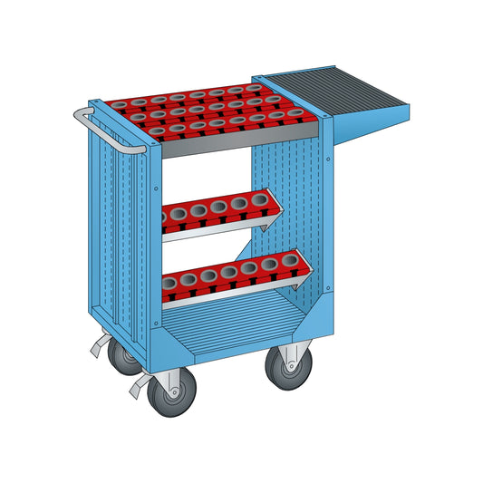 NC trolleys for NC workshop 36x27 E LISTA 18.364-18.365-18.368