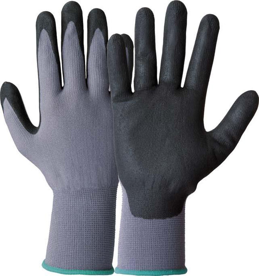 GemoMech® 664 protective textile gloves, nitrile coating, size 6, gray-black, HONEYWELL