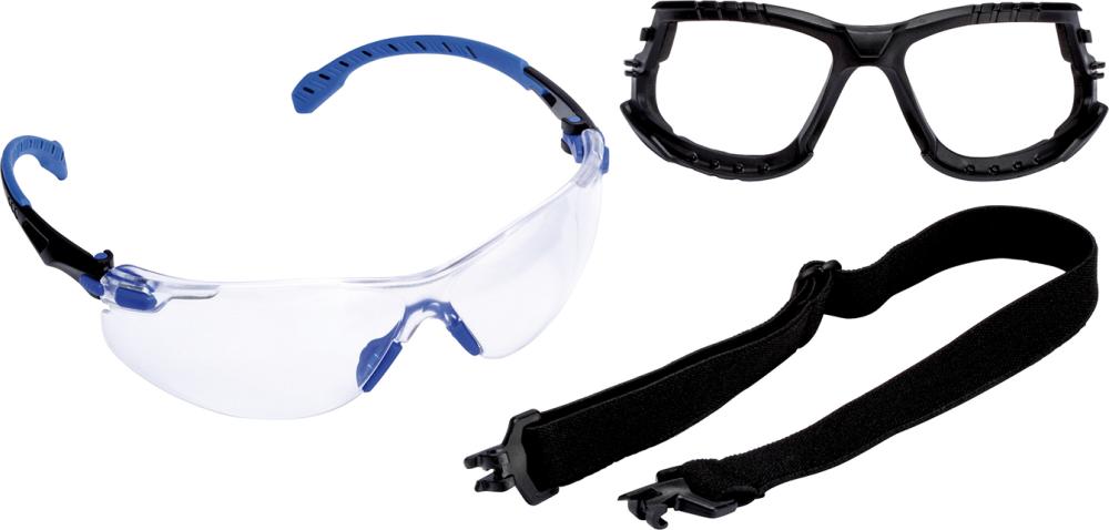 Safety glasses Solus 1000, PC, transparent, 3M