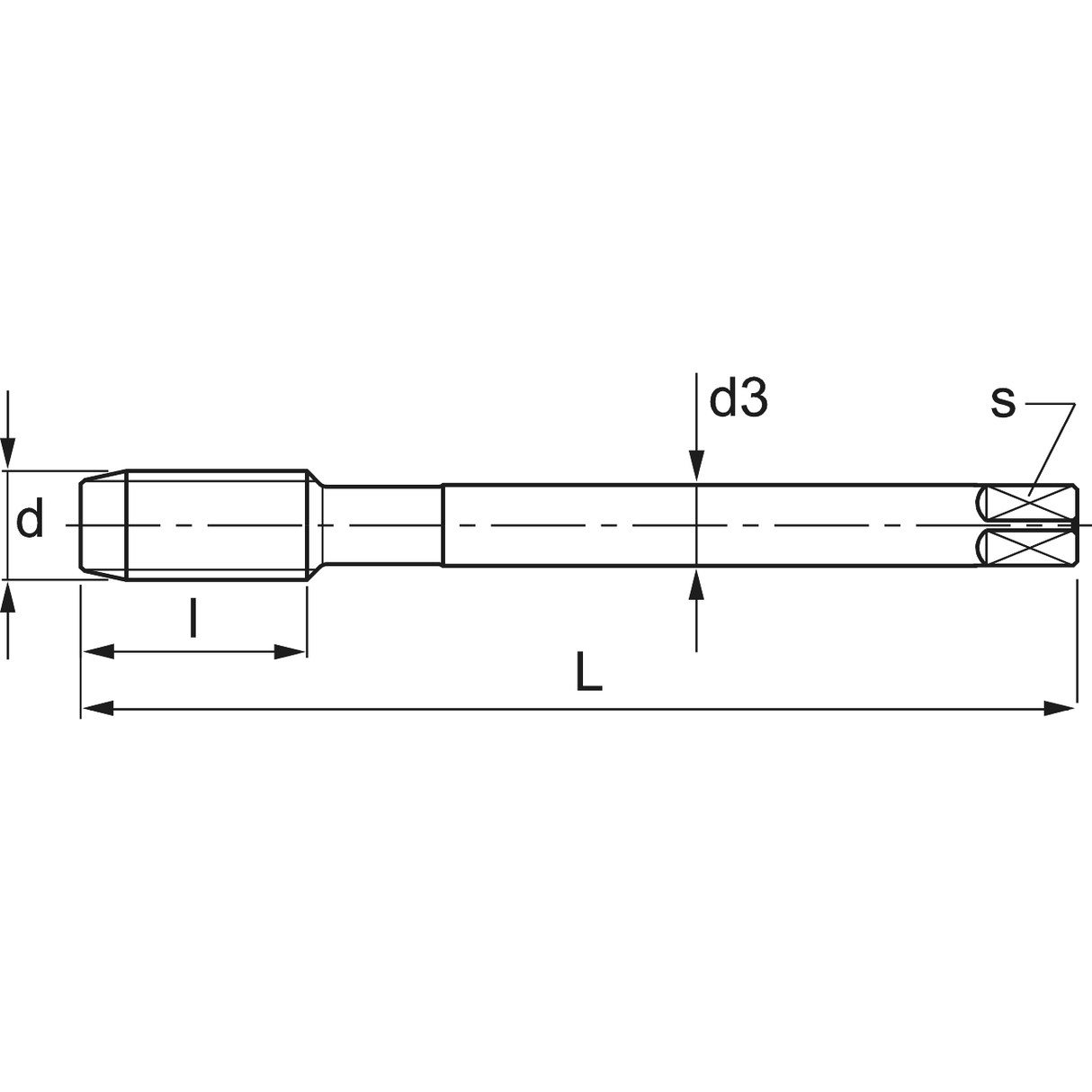 Tarod cu varf spiralat WRK pentru gauri de trecere M TiN - sefira.ro
