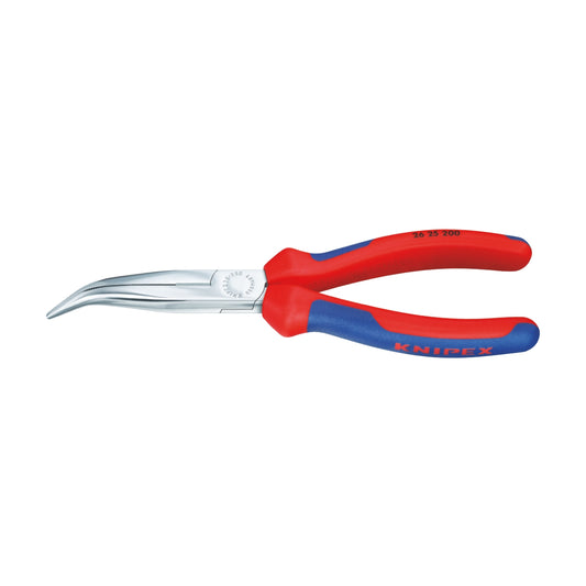 Curved nose pliers, lung, half-round 40° KNIPEX 25 25 160