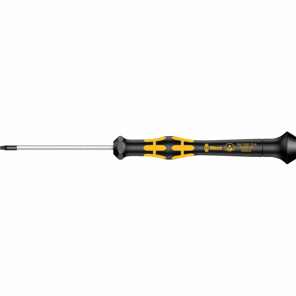 Surubelnita pentru electronisti ESD, TORX®, T4, 05030120001, WERA - sefira.ro