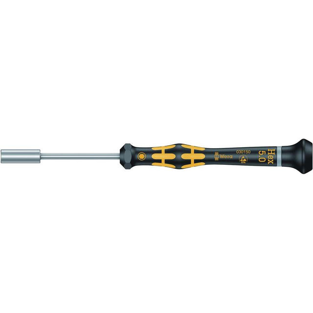 Surubelnita tubulara ESD electronisti, 5x60mm, exterior 6 canturi, 05030150001, WERA - sefira.ro