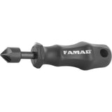 Tesitor manual 90°, pentru lemn si plastic, Ø 12 mm, 5 muchii de taiere, FAMAG - sefira.ro