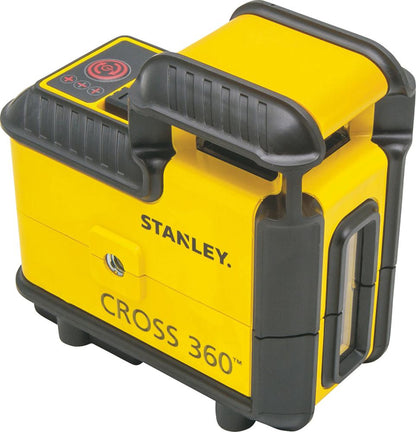 Cross360 laser level, 20m, red, with batteries, IP50, STANLEY