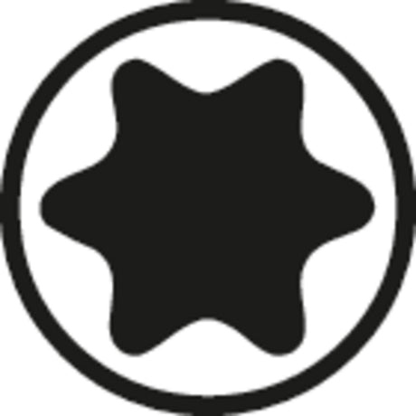 Set tubulare bit 1/2", pentru suruburi cu interior 6 canturi, 5 - 19 mm, 10 piese, R62558110, GEDORE RED - sefira.ro