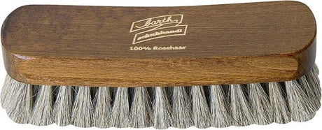 Perie lustruire pentru încălțăminte, peri inchiși la culoare, păr de cal 100% , BARTH® - sefira.ro