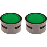 Aerator de robinet si insertie pentru sita, M22 x 1mm, 2 buc, SANITOP-WINGENROTH - sefira.ro