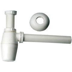 Sifon de scurgere anti miros, pentru chiuveta, din plastic, 39.59 mm (1.1/4") IG x 32 mm, SANITOP-WINGENROTH - sefira.ro